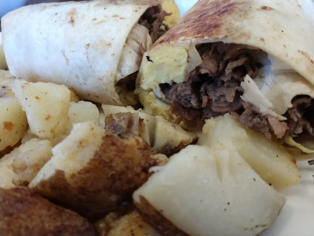 Steak Egg & Cheese Burritos